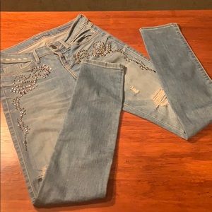 GUESS LOS ANGELES Size 24 Brittney Skinny Jeans (L-31)